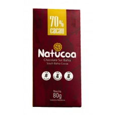 Chocolate 70% cacau 80g - Natucoa