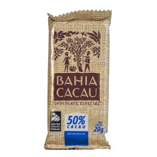 Chocolate em barra 50% cacau 20g - Bahia Cacau Chocolate em barra 50% cacau 20g - Bahia Cacau