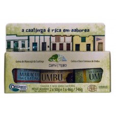 Mini kit caatinga orgânico 146g - Gravetero Mini kit caatinga orgânico 146g - Gravetero
