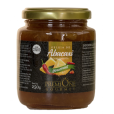 Geleia de abacaxi com pimenta 250g - Premione Gourmet Geleia de abacaxi com pimenta 250g - Premione Gourmet