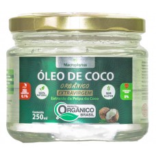 Óleo de coco orgânico 250 ml - Macrophytus 